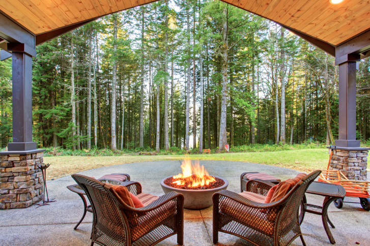 gazebo backyard